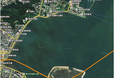 珠海港珠澳大(dà)橋內(nèi)側(cè)水(shuǐ)下(xià)地形測(cè)量